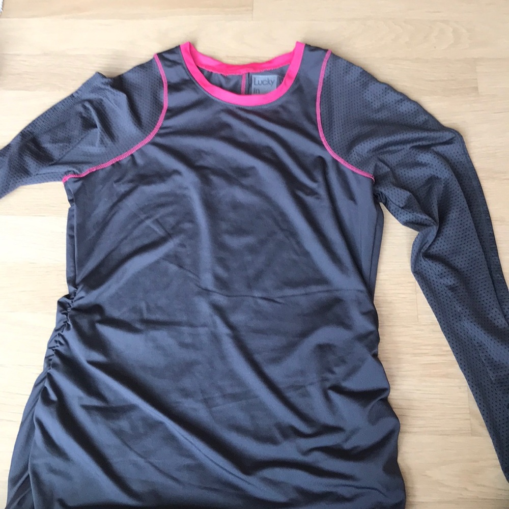 Lucky in Love long sleeved tennis shirt